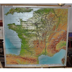 La France (Large Pull Down Map)